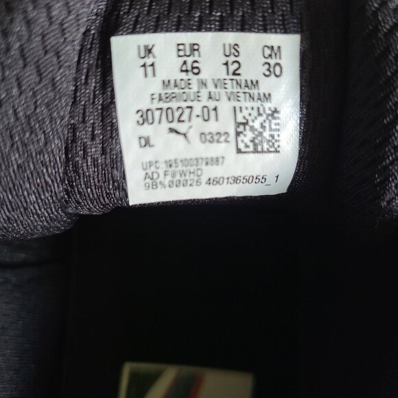 Puma BMW RS-Fast Motorsport Sneakers Men’s Size 12 – Excellent Condition - Picture 5 of 7